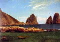 Capri Albert Bierstadt Paisajes río